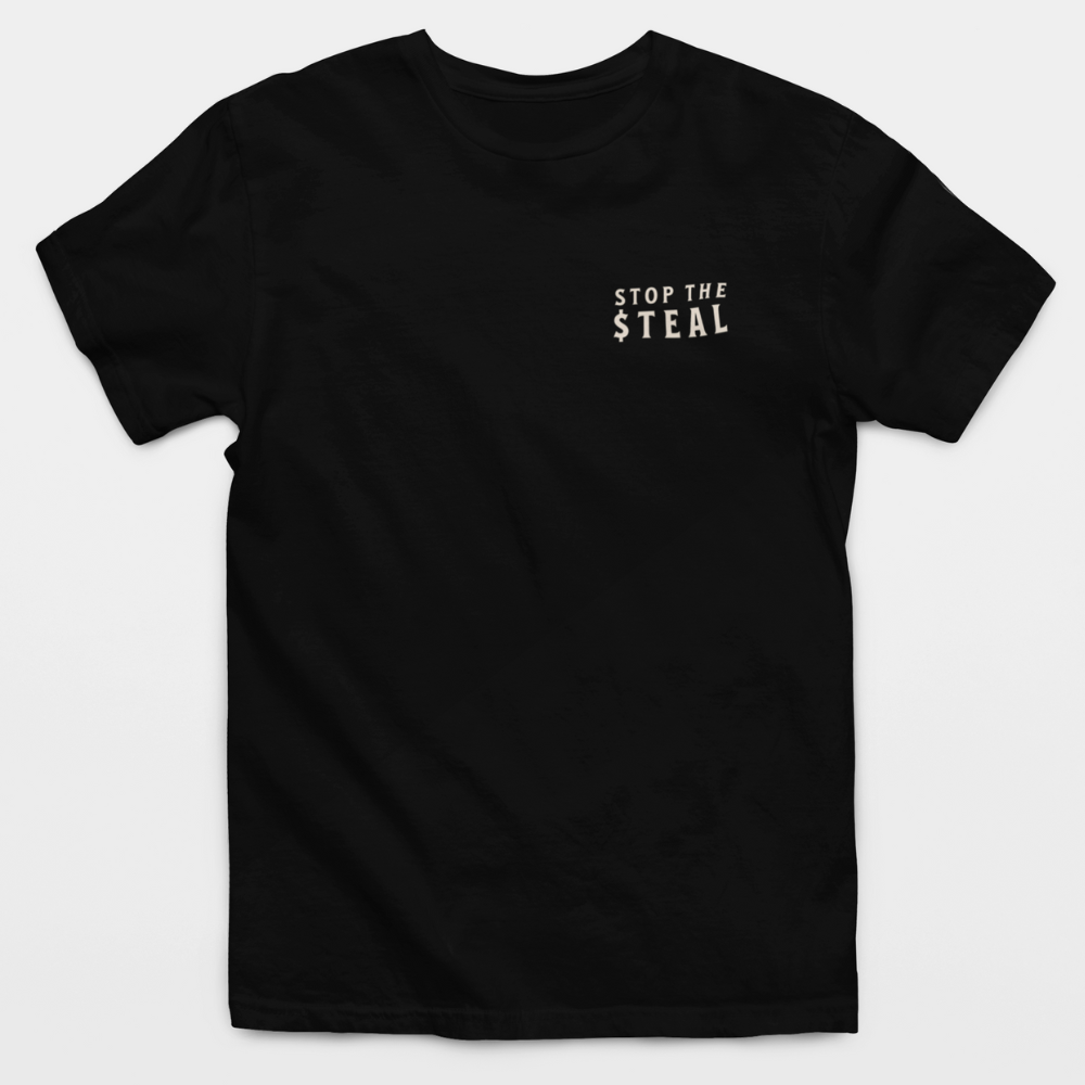 Stop The Steal - Inflation Is Theft T-Shirt