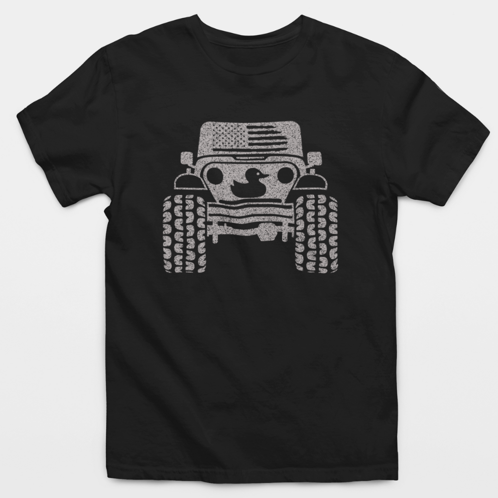 American Flag Off Roading T-Shirt