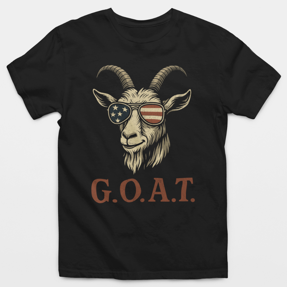 G.O.A.T American Sunglasses T-Shirt