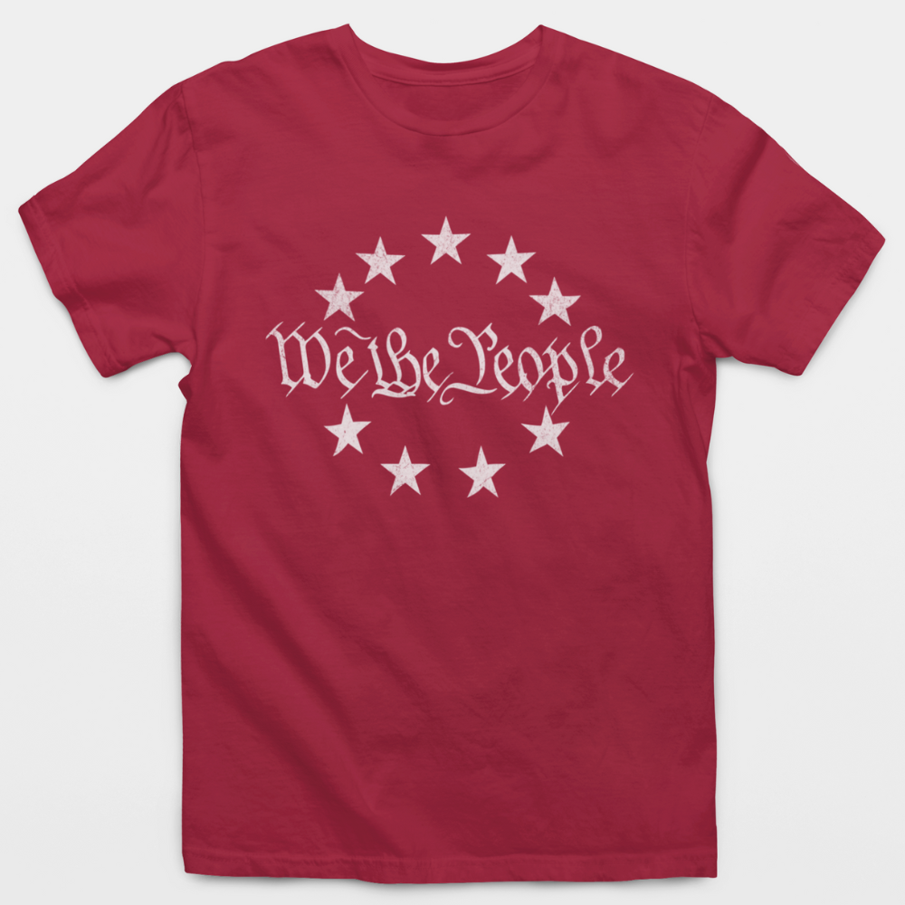 We The People Circle Stars T-Shirt