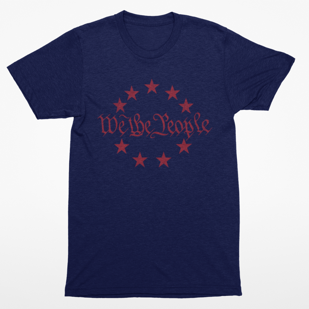 We The People Circle Stars T-Shirt