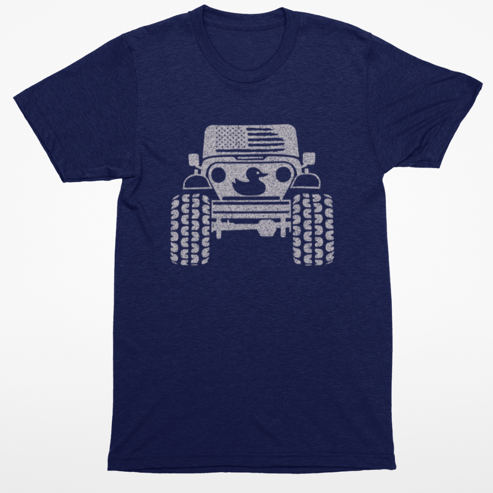 American Flag Off Roading T-Shirt