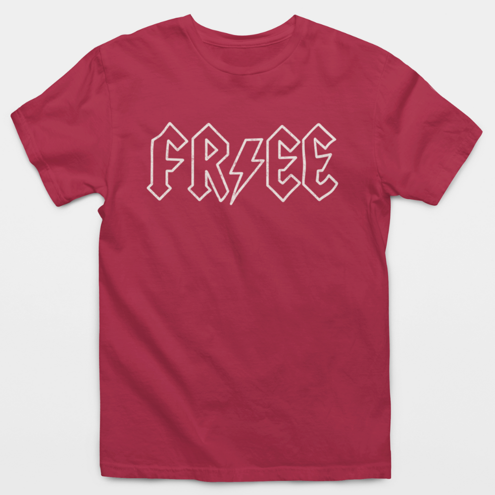 FREE Lightning Bolt Classic Rock T-Shirt