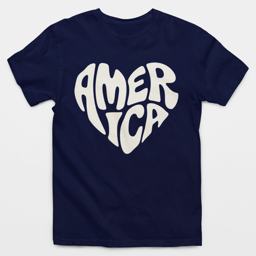 America Heart T-Shirt