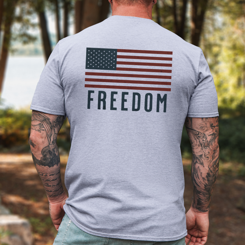 Freedom American Flag T-Shirt
