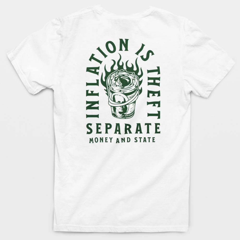 Stop The Steal - Inflation Is Theft T-Shirt