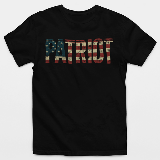 Patriot Distressed American Flag T-Shirt