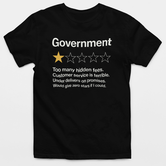 Government One Star Rating T-Shirt