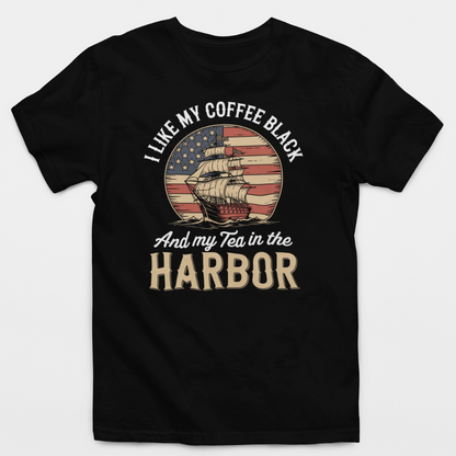 I Like My Coffee Black And My Tea In The Harbor T-Shirt