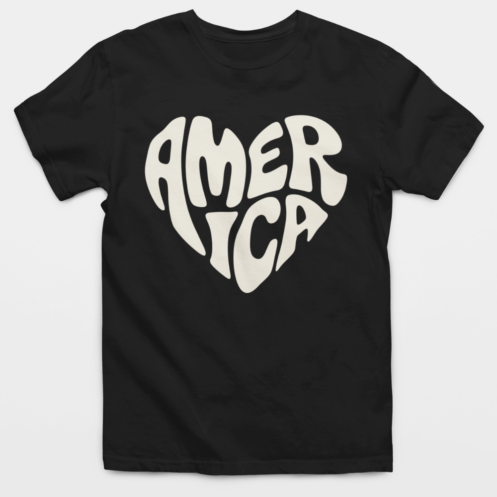 America Heart T-Shirt