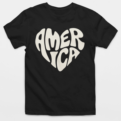 America Heart T-Shirt