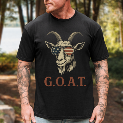 G.O.A.T American Sunglasses T-Shirt