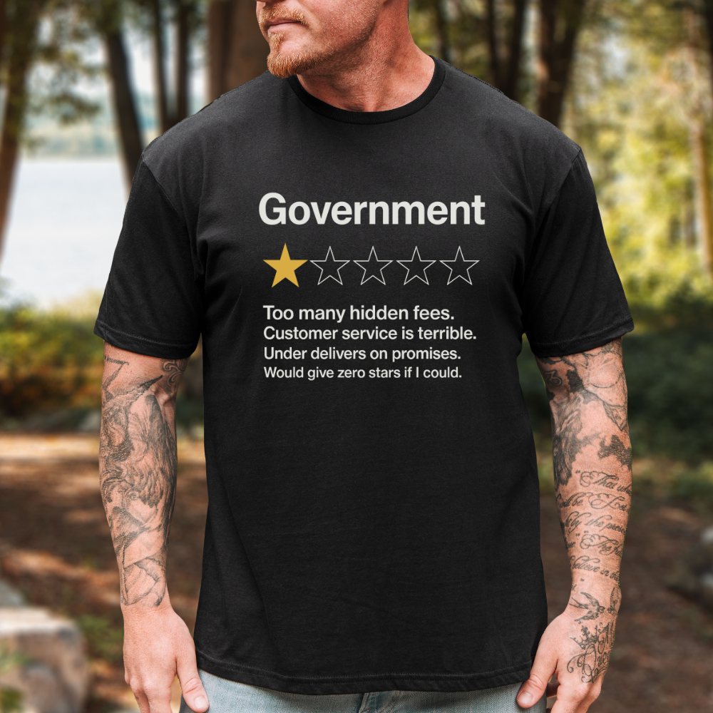 Government One Star Rating T-Shirt