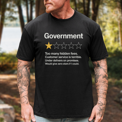 Government One Star Rating T-Shirt