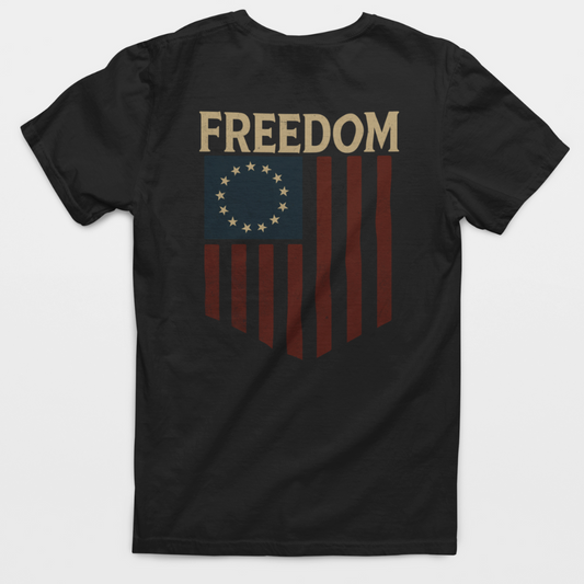 Freedom Vintage American Flag T-Shirt