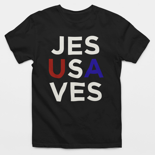 Jesus Saves USA T-Shirt