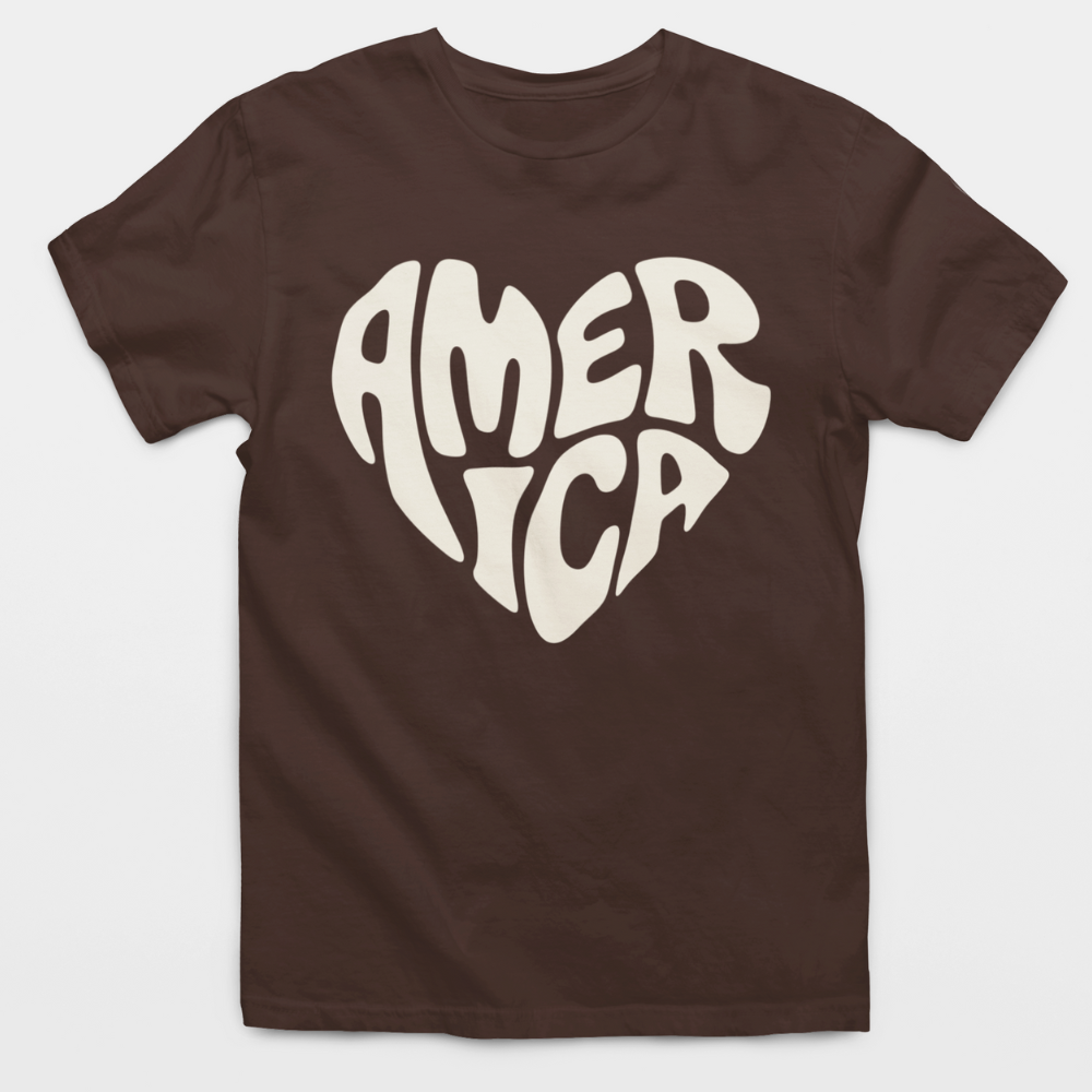 America Heart T-Shirt