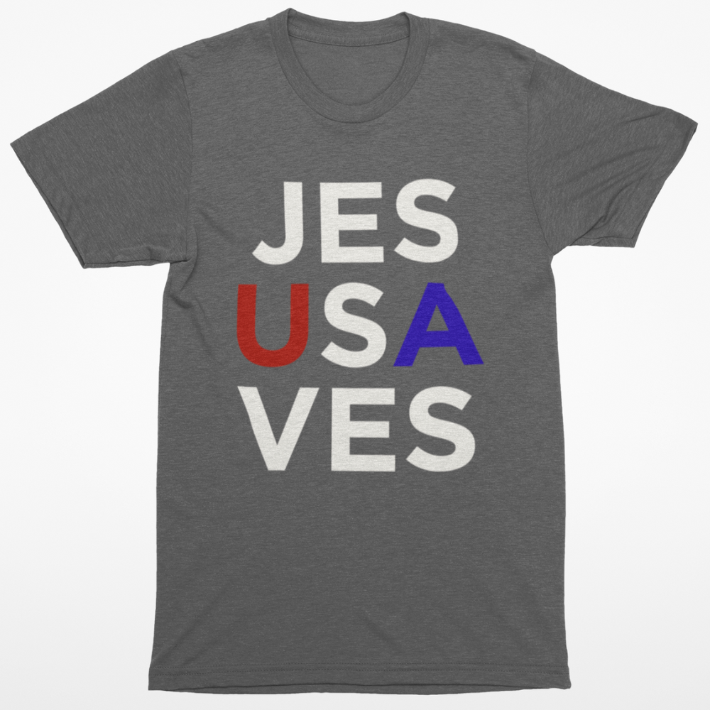 Jesus Saves USA T-Shirt
