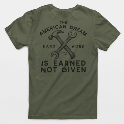 American Dream Hard Work T-Shirt