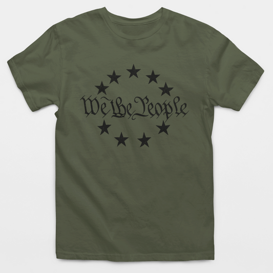 We The People Circle Stars T-Shirt