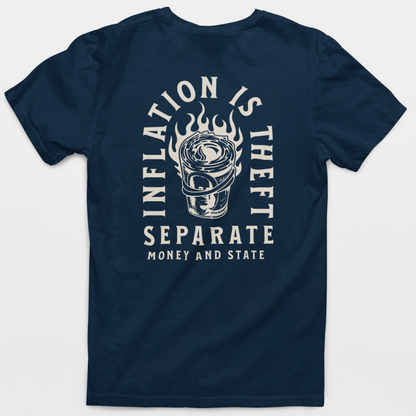 Stop The Steal - Inflation Is Theft T-Shirt