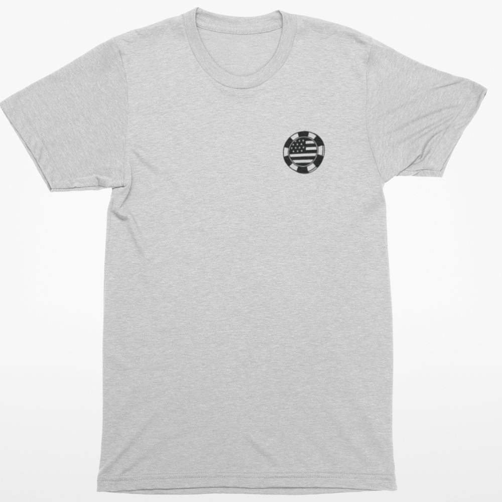 Never Bet Against American Poker Hand T-Shirt