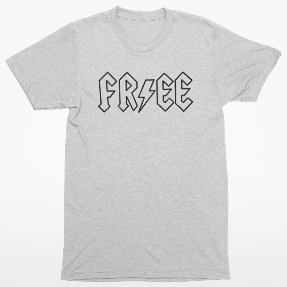 FREE Lightning Bolt Classic Rock T-Shirt