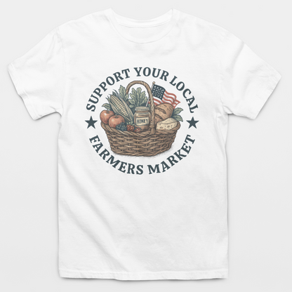 Support Your Local Farmers Market T-Shirt