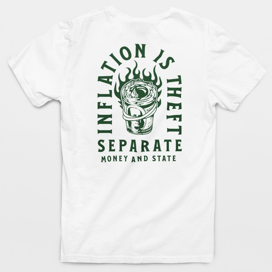 Stop The Steal - Inflation Is Theft T-Shirt